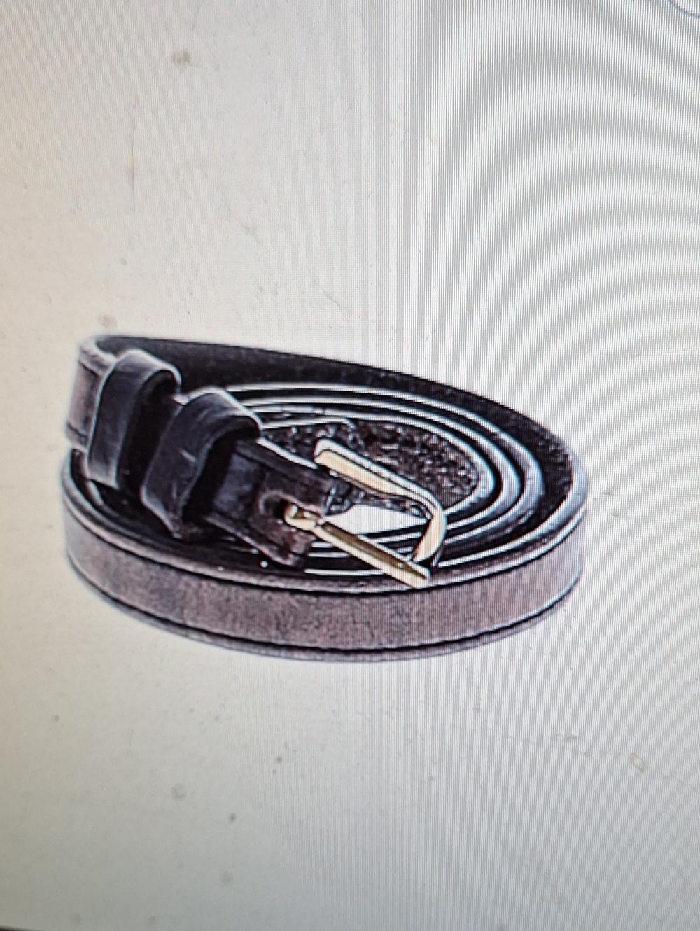 Frame Vintage 100% Leather Slim Belt Brown Preppy Bohemian Used One size Brass